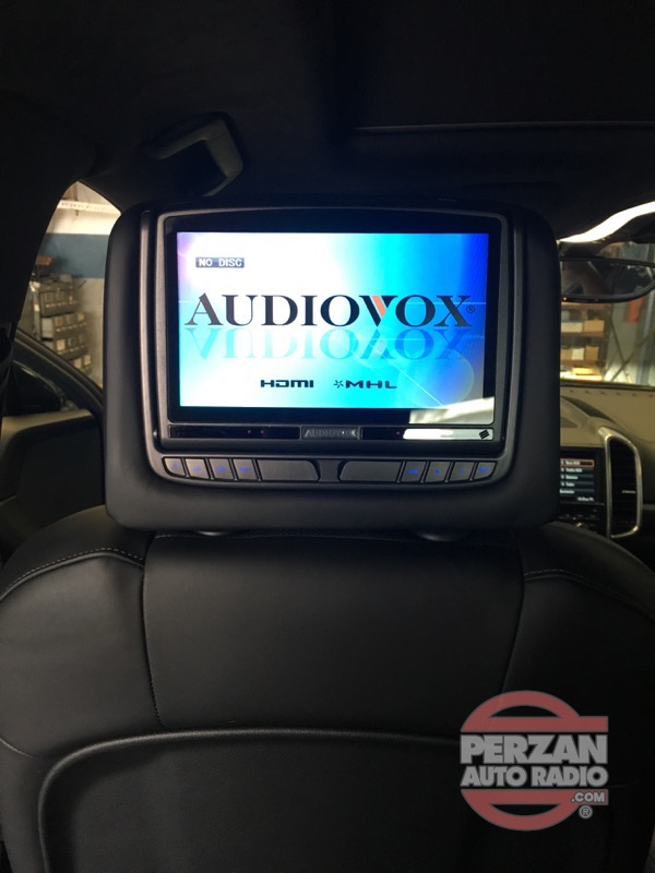 2017 Porsche Cayenne Rear Seat Entertainment Perzan Auto Radio